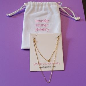 Jennifer Zeuner Double Star Necklace